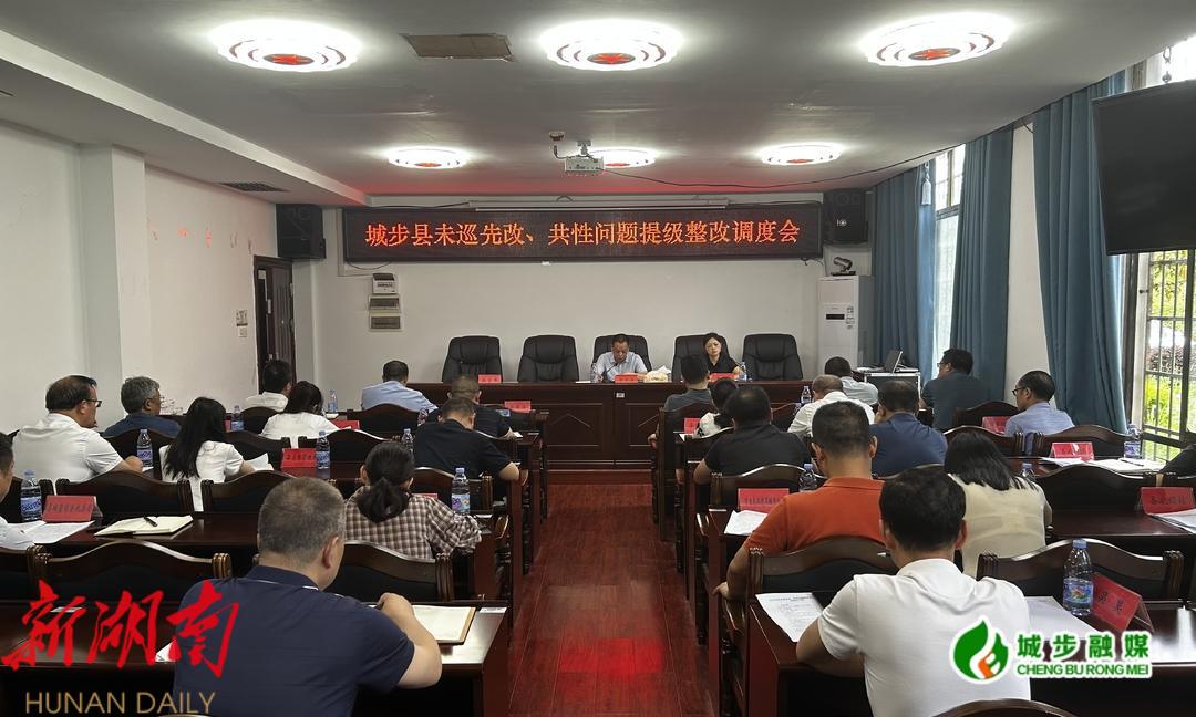 城步召开未巡先改、共性问题提级整改调度会_邵阳头条网